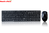 Rii RK904 Kabellos Funk Tastatur Maus Set Wireless Keyboard Mouse Combo Deutsch